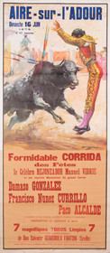 Affiches taurines Aire sur l'Adour
