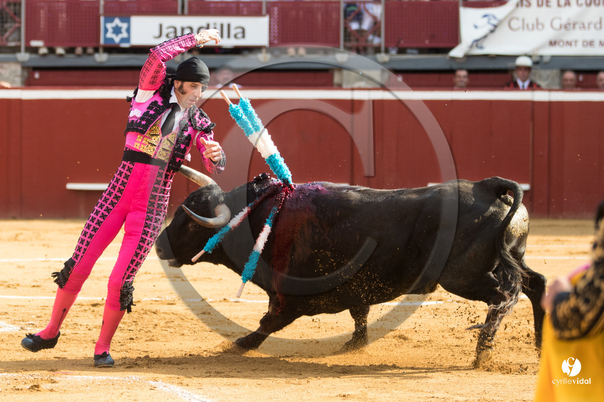 Mont-de-Marsan corrida de Jandilla pour Padilla - Talavante - Roca Rey