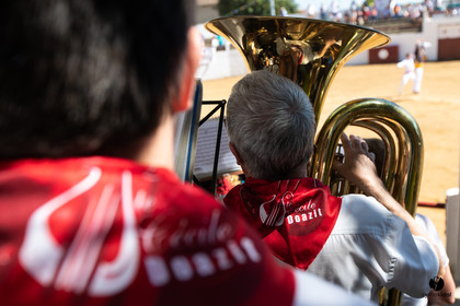 Saint-Cricq Chalosse course landaise de promotion Ganadéria Deyris Cuadrilla Jérémy Lafitte
