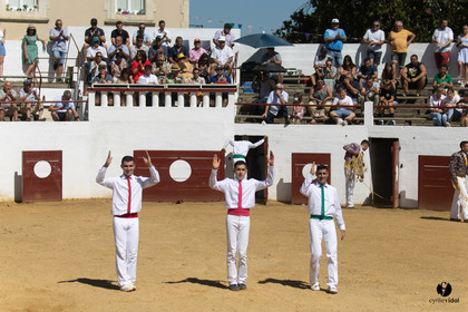 Saint-Cricq Chalosse course landaise de promotion Ganadéria Deyris Cuadrilla Jérémy Lafitte