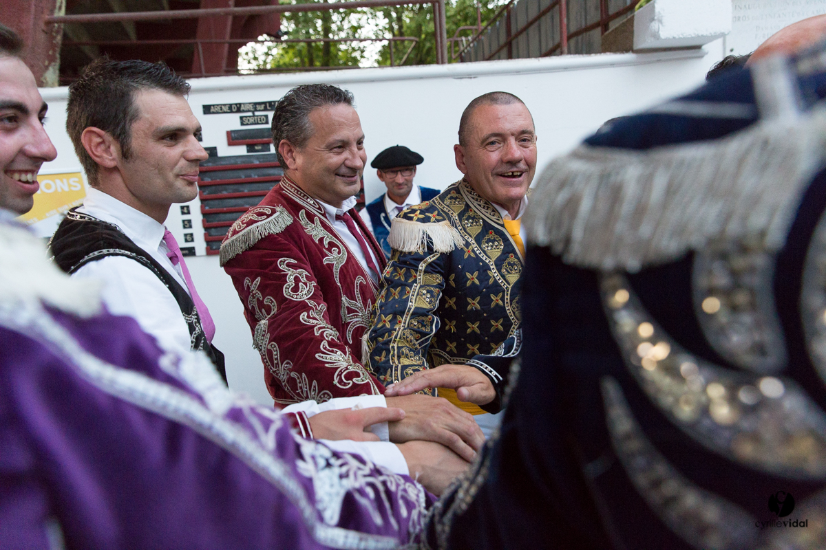 Aire sur l'Adour course landaise génération Aturine
