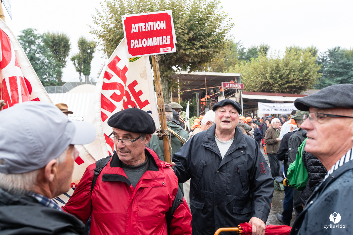 Manifestation chasses traditionnelles à Mont-de-Marsan