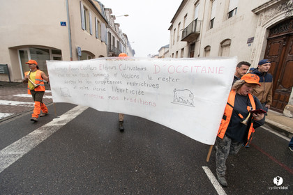 Manifestation chasses traditionnelles à Mont-de-Marsan