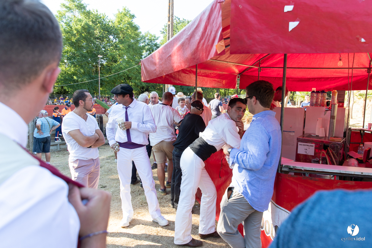 Course landaise à Panjas