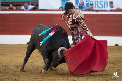 Mont-de-Marsan corrida de la Quinta pour Juan Bautista - Emilio de Justo - Thomas DUFAU
