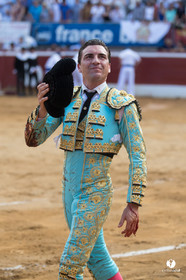 Mont-de-Marsan corrida de Dolores Aguirre pour Octavio Chacon - Pepe Moral - Juan Léal