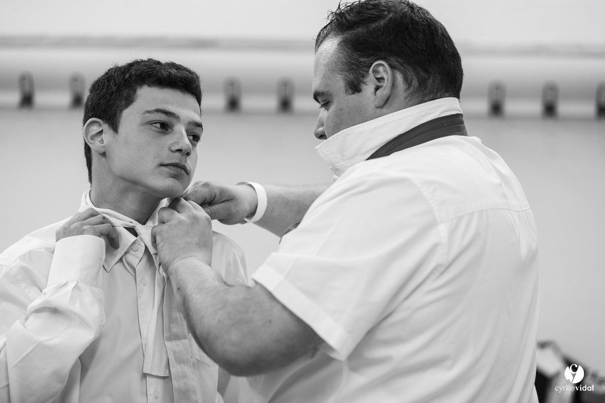 Course landaise Le Houga Ganadéria Dussau Cuadrilla Alexandre Brethes