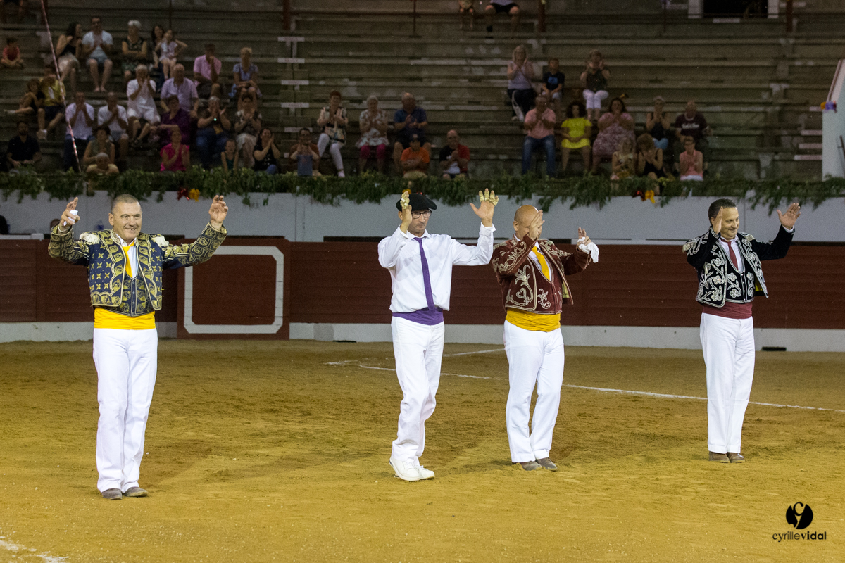 Aire sur l'Adour course landaise génération Aturine