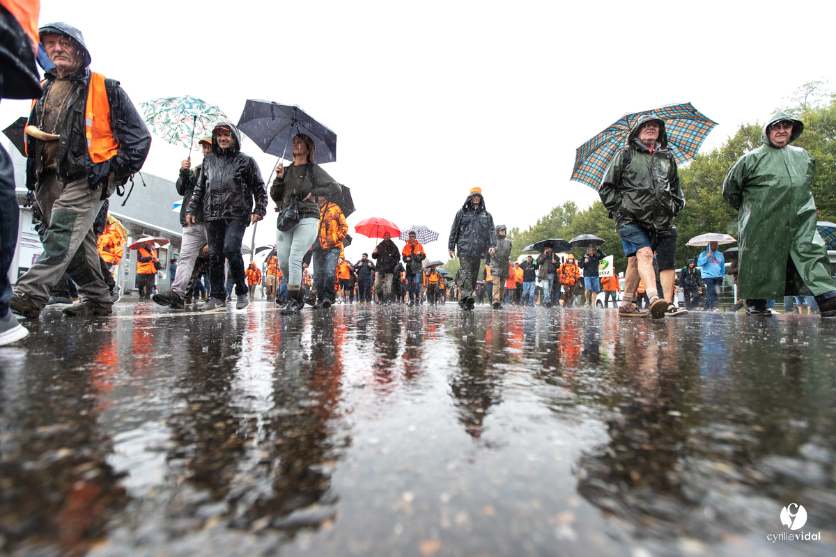 Manifestation chasses traditionnelles à Mont-de-Marsan