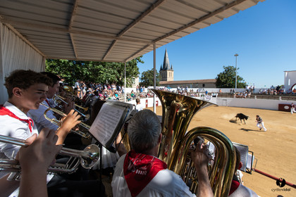 Saint-Cricq Chalosse course landaise de promotion Ganadéria Deyris Cuadrilla Jérémy Lafitte