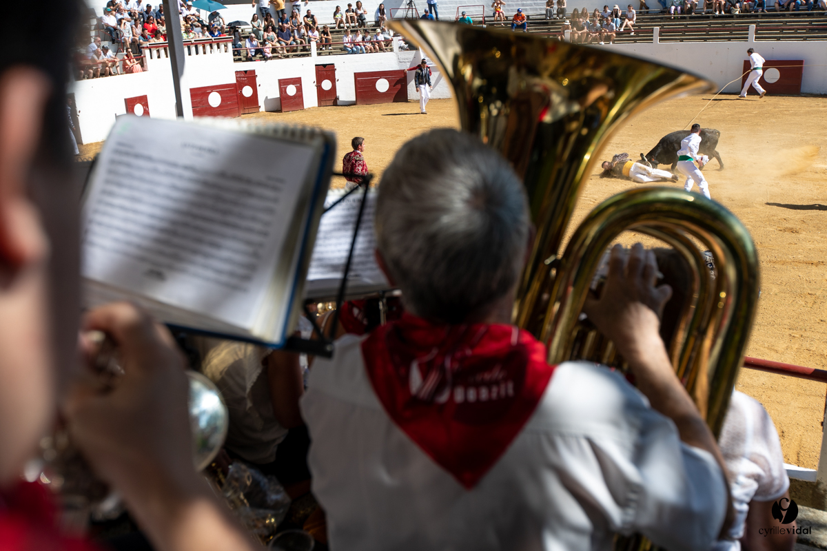 Saint-Cricq Chalosse course landaise de promotion Ganadéria Deyris Cuadrilla Jérémy Lafitte
