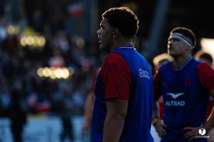 Grand chelem du XV de France U20 dans le tournoi des 6 nations après la victoire 31-28 contre l'Angleterre au Stade Marcel Deflandre de La Rochelle