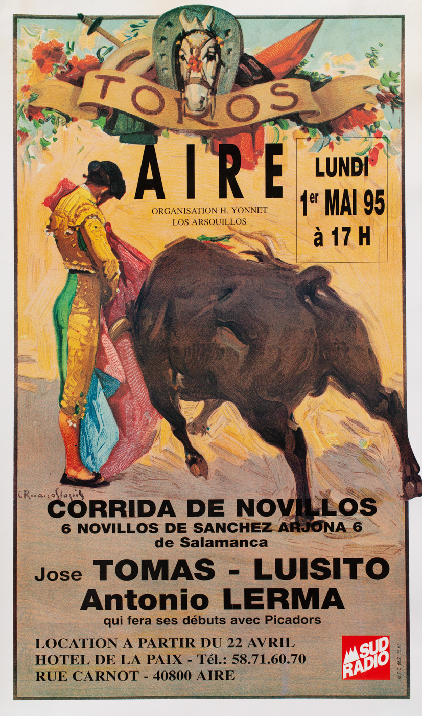 Affiches taurines Aire sur l'Adour