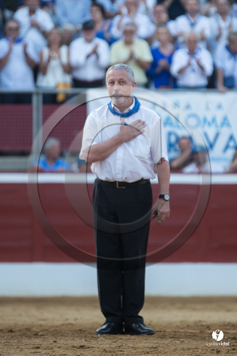 Mont-de-Marsan corrida de Dolores Aguirre pour Octavio Chacon - Pepe Moral - Juan Léal