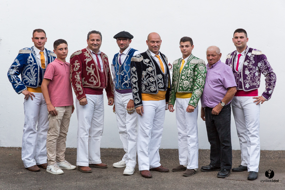 Aire sur l'Adour course landaise génération Aturine