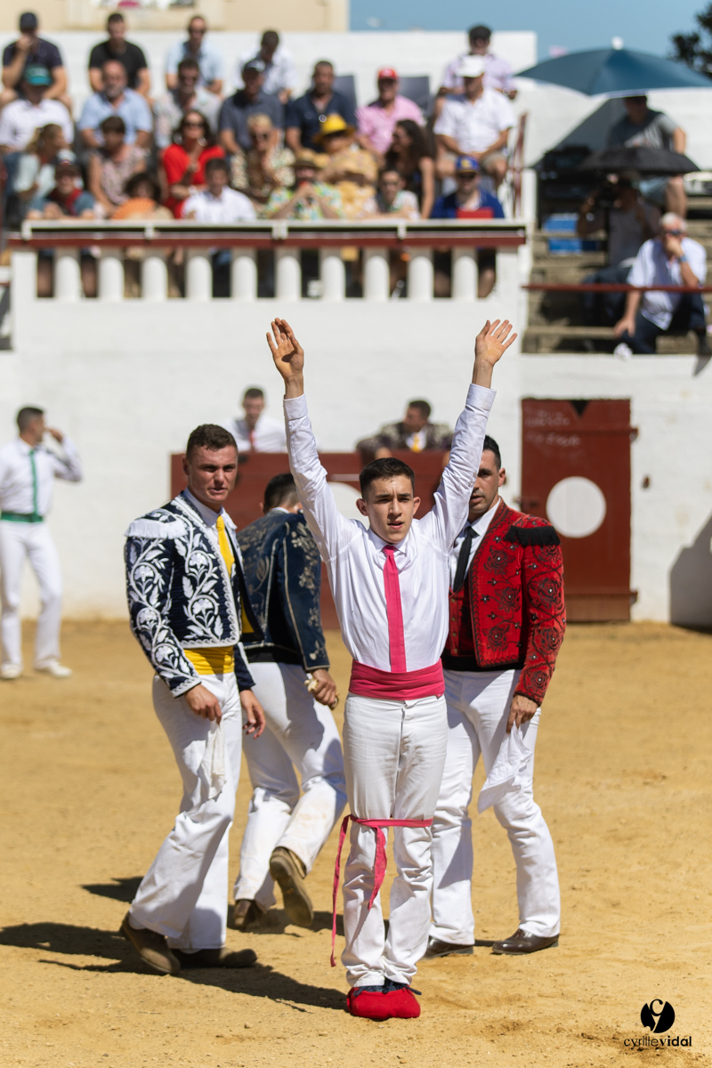 Saint-Cricq Chalosse course landaise de promotion Ganadéria Deyris Cuadrilla Jérémy Lafitte