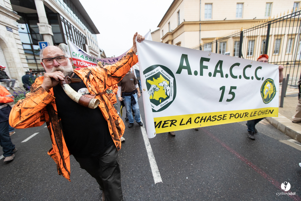 Manifestation chasses traditionnelles à Mont-de-Marsan