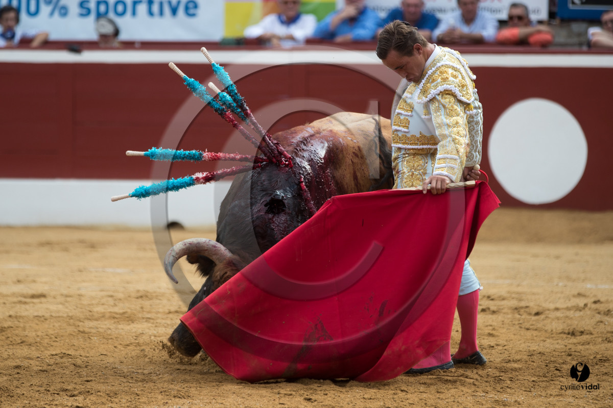 Mont-de-Marsan corrida de Garcigrande pour El Juli et Juan Bautista