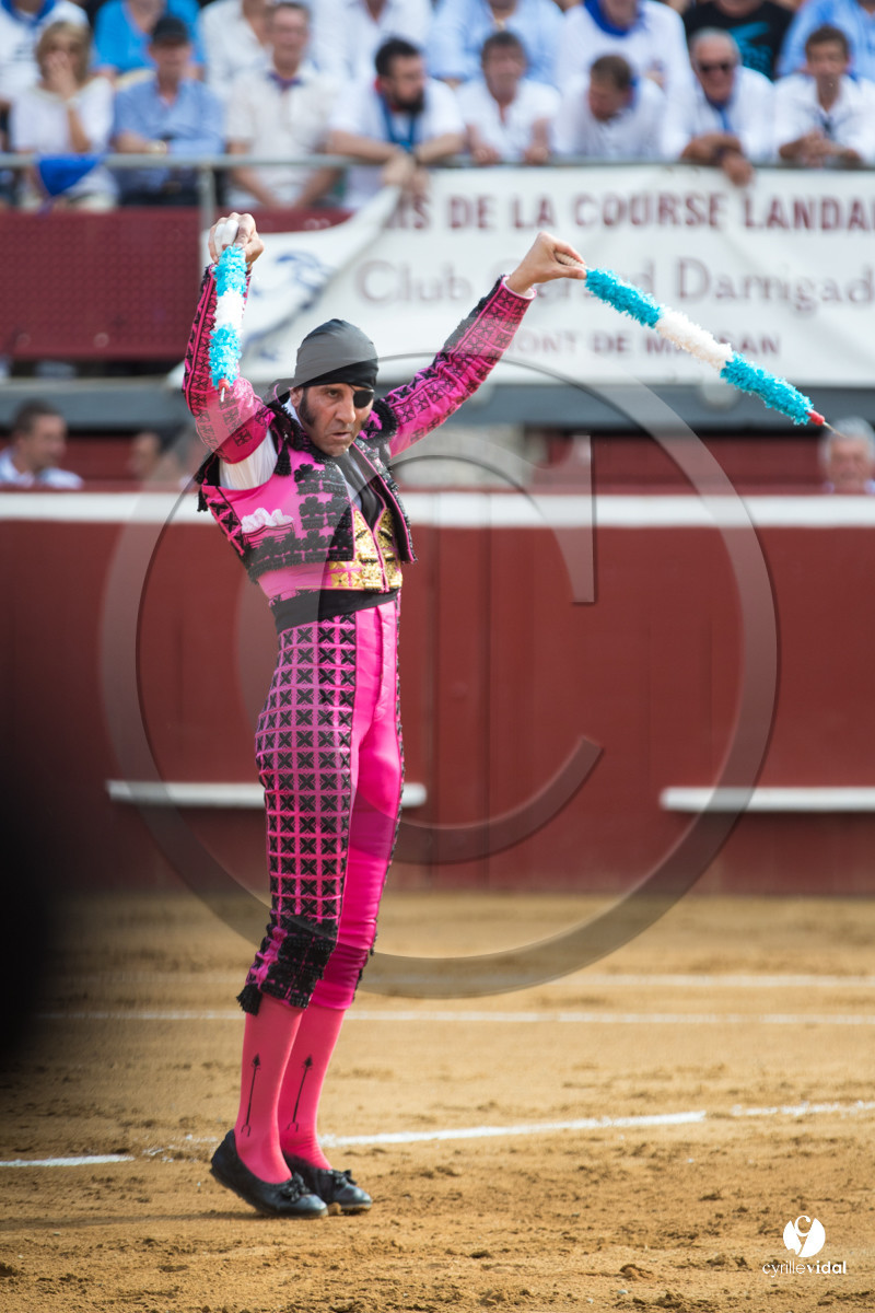 Mont-de-Marsan corrida de Jandilla pour Padilla - Talavante - Roca Rey