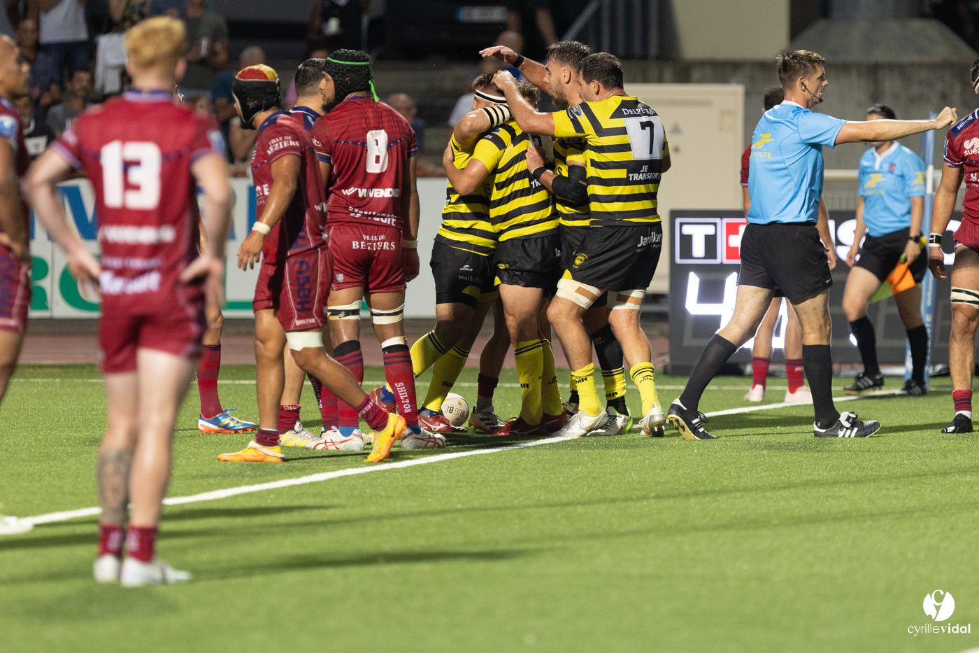 Stade Montois Rugby - Béziers
