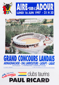 Affiches taurines Aire sur l'Adour