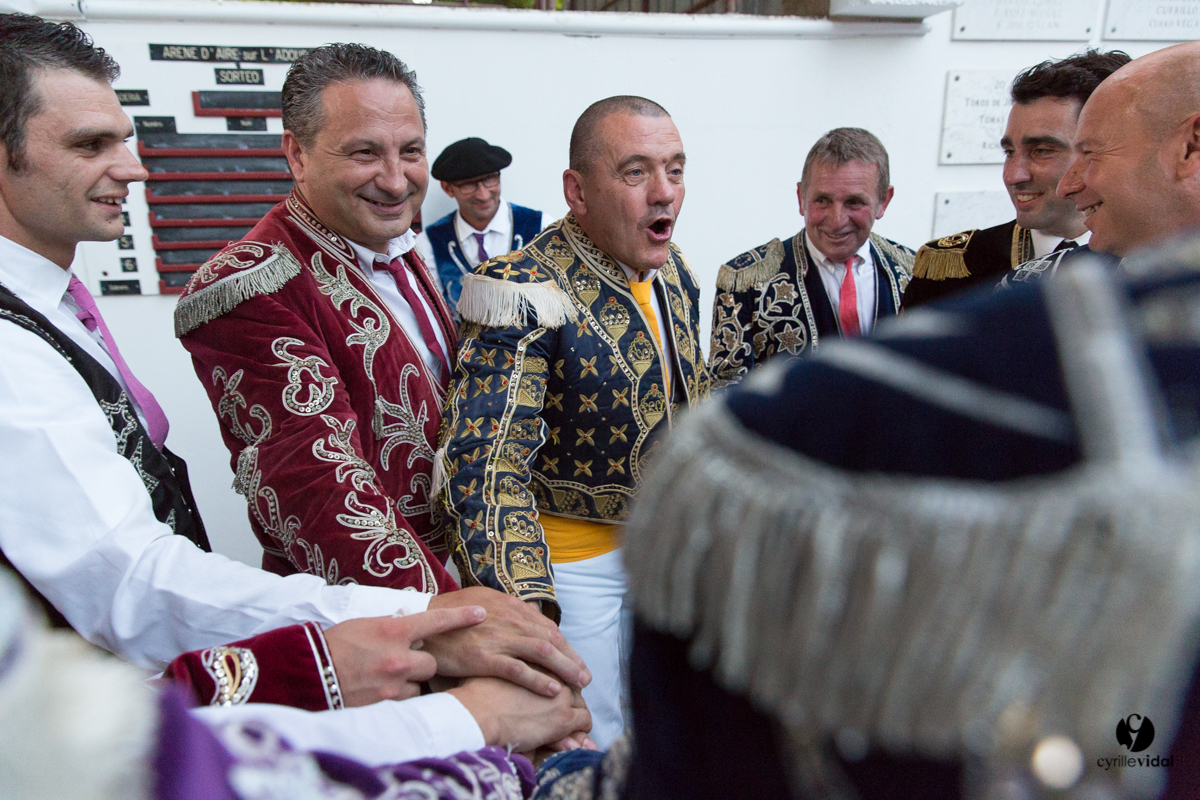 Aire sur l'Adour course landaise génération Aturine