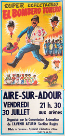 Affiches taurines Aire sur l'Adour