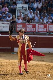 Mont-de-Marsan corrida de Dolores Aguirre pour Octavio Chacon - Pepe Moral - Juan Léal