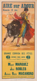 Affiches taurines Aire sur l'Adour