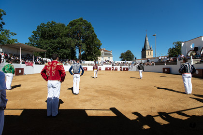 Saint-Cricq Chalosse course landaise de promotion Ganadéria Deyris Cuadrilla Jérémy Lafitte