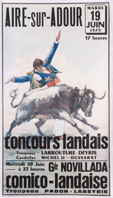 Affiches taurines Aire sur l'Adour