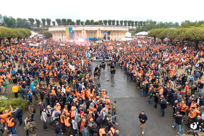 Manifestation chasses traditionnelles à Mont-de-Marsan
