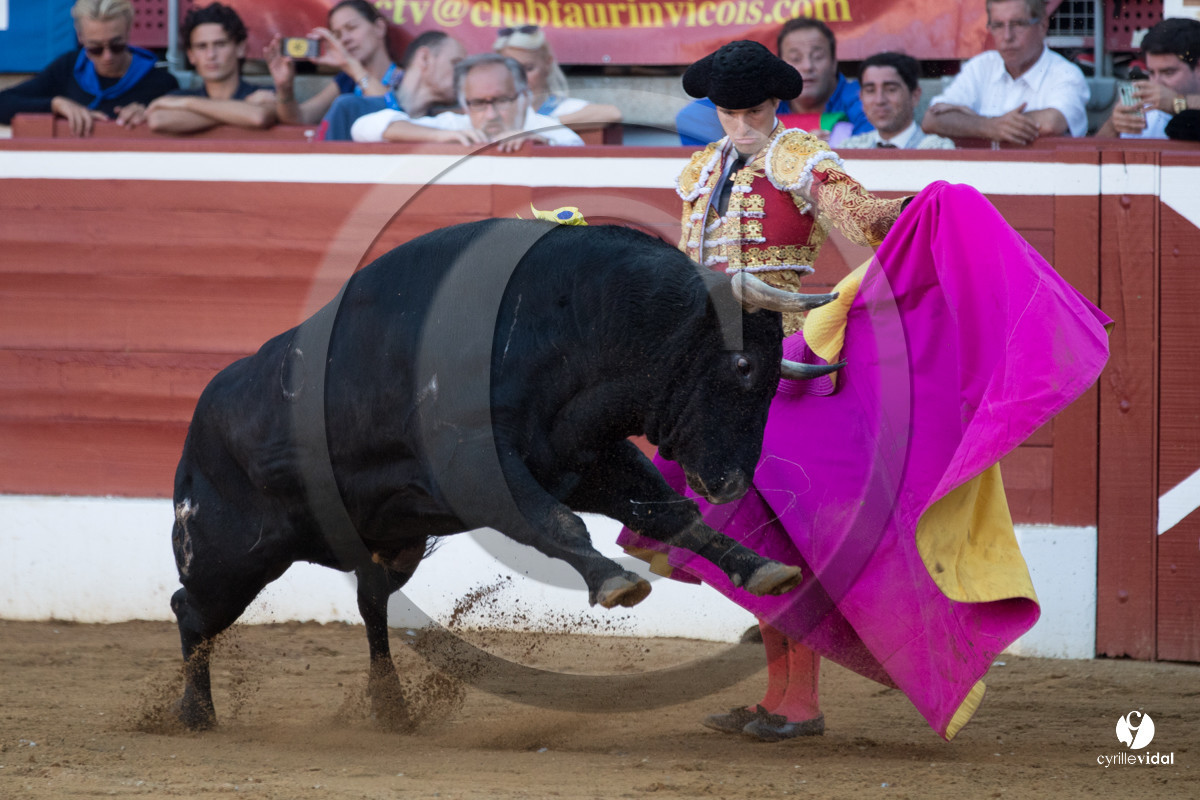 Mont-de-Marsan corrida de Dolores Aguirre pour Octavio Chacon - Pepe Moral - Juan Léal