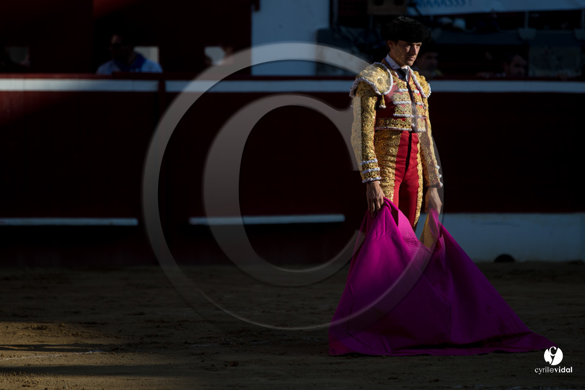 Mont-de-Marsan corrida de Dolores Aguirre pour Octavio Chacon - Pepe Moral - Juan Léal